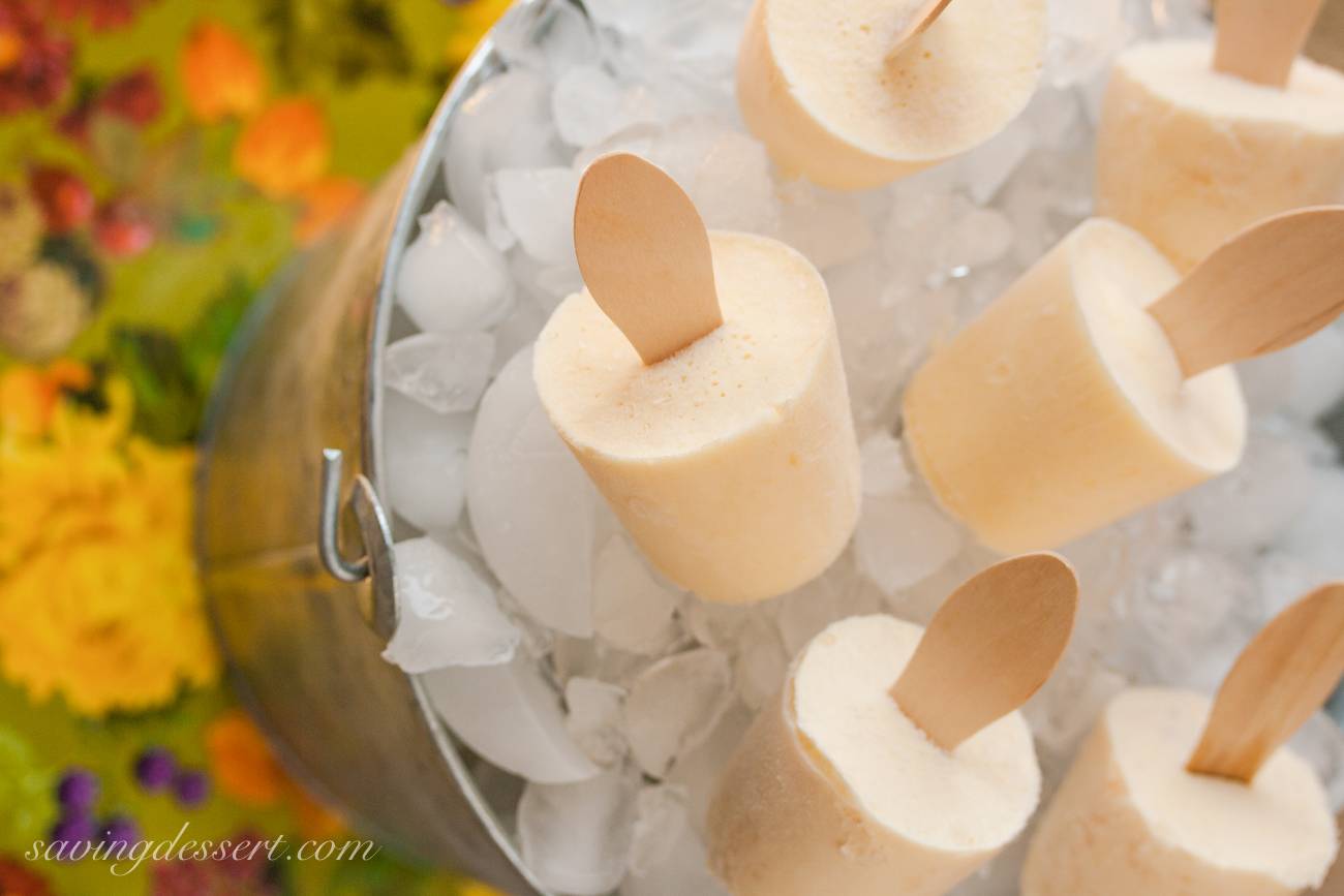 Fuzzy Navel Cream Pops (two recipes!)