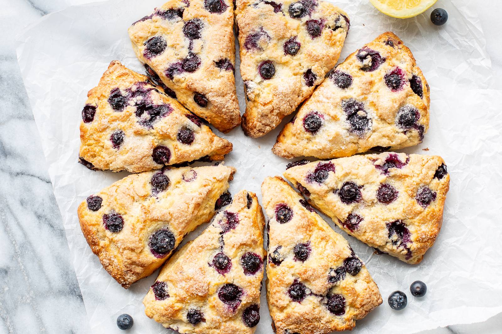 Lemon Blueberry Scones