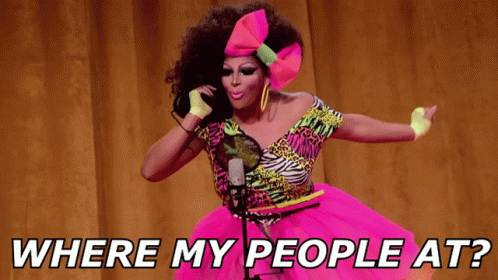 Image of Roxxxy Andrews and the words: Where my people at?