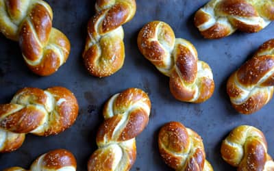 Homemade Soft Pretzel Twists