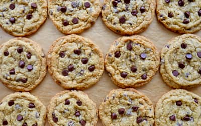 Blended Oatmeal Chocolate Chip Cookies