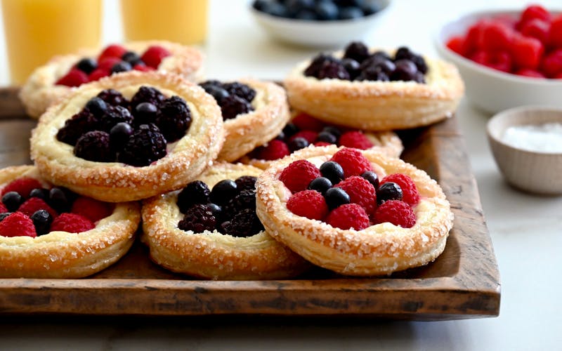 Fruit and Cream Cheese Breakfast Pastries