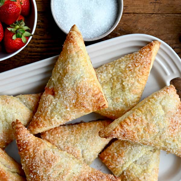 Strawberry Rhubarb Turnovers