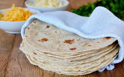 30-Minute Homemade Flour Tortillas