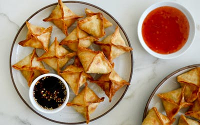 Air Fryer Cream Cheese Wontons