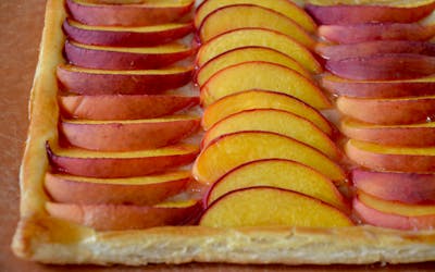 5-Ingredient Peach Tart