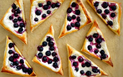 Blueberry Cream Cheese Pastries