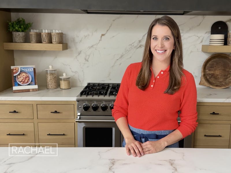 Kelly Senyei in her home kitchen