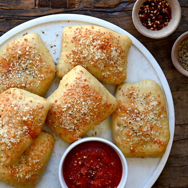 Cheesy Chicken Pizza Pockets