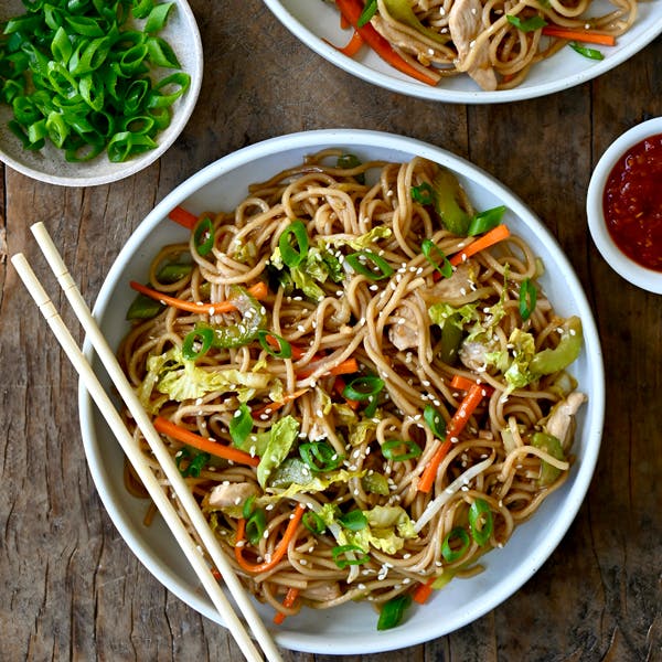 Quick Chicken Chow Mein