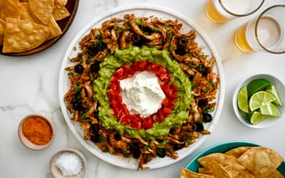 Rotisserie Chicken Taco Dip
