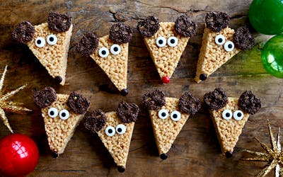 Reindeer Rice Krispie Treats