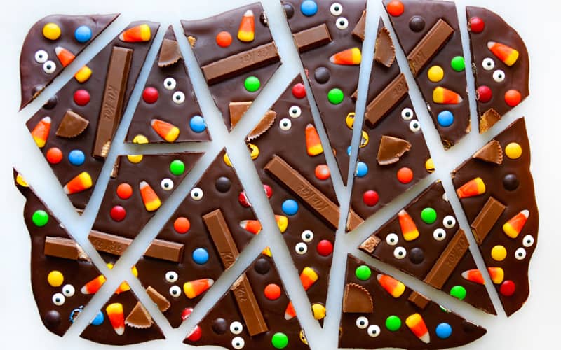 Halloween Candy Bark