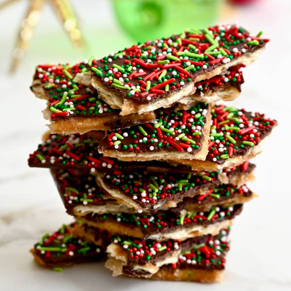 Christmas Saltine Cracker Toffee