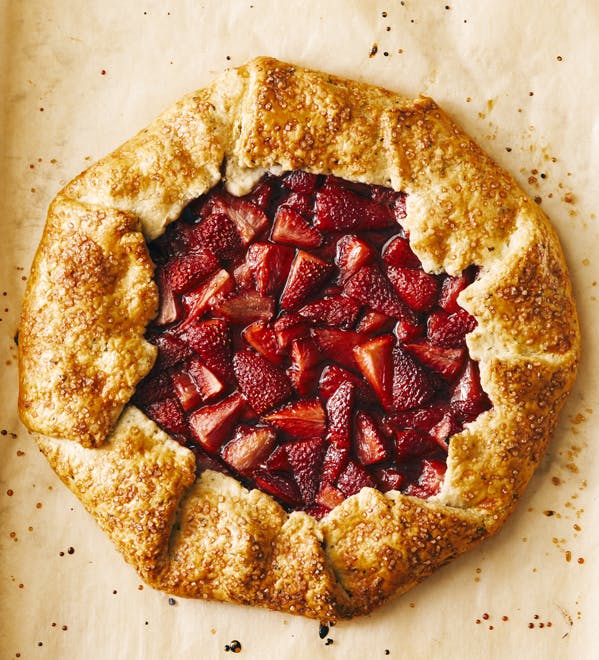 Strawberry Galette