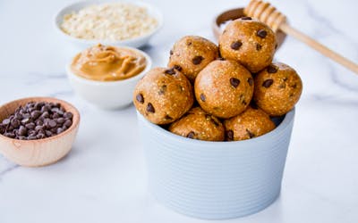 No-Bake Peanut Butter Protein Balls