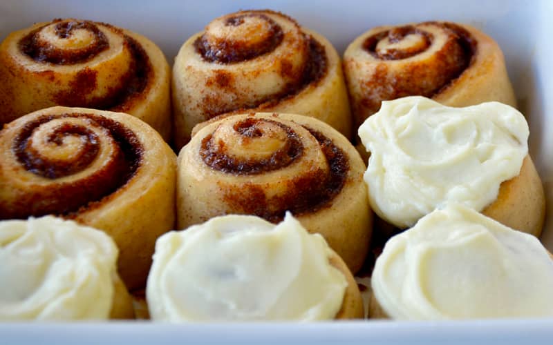 Cinnamon Rolls Without Yeast