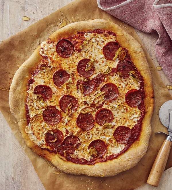 Sweet Heat Pepperoni Pizza