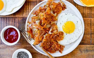 The Best Crispy Hash Browns