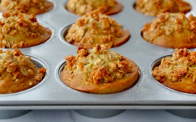 Banana Granola Muffins