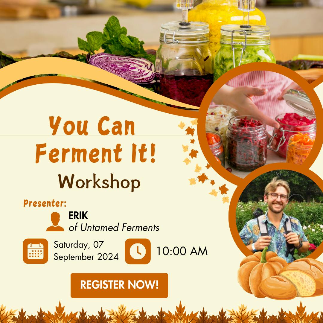 Erik's workshop on Fermenting