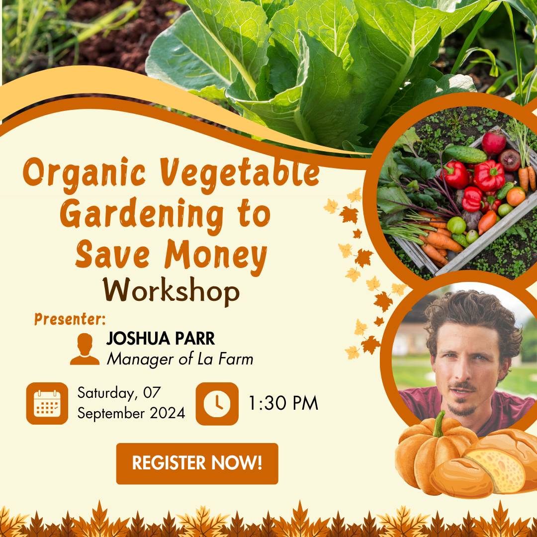 Josh Parr Organic Gardening Workshop