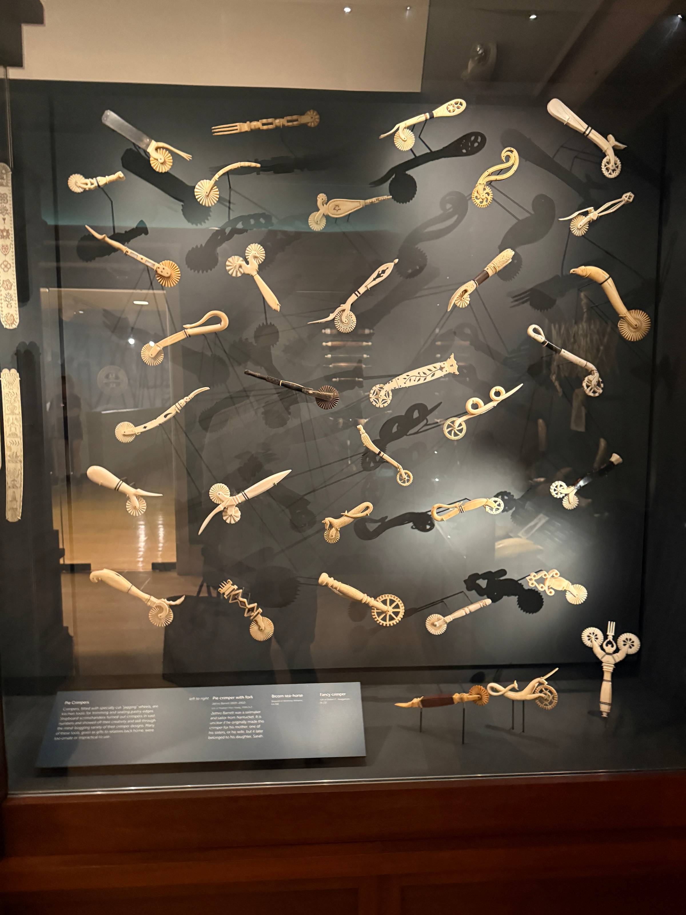 whale bone pie tools