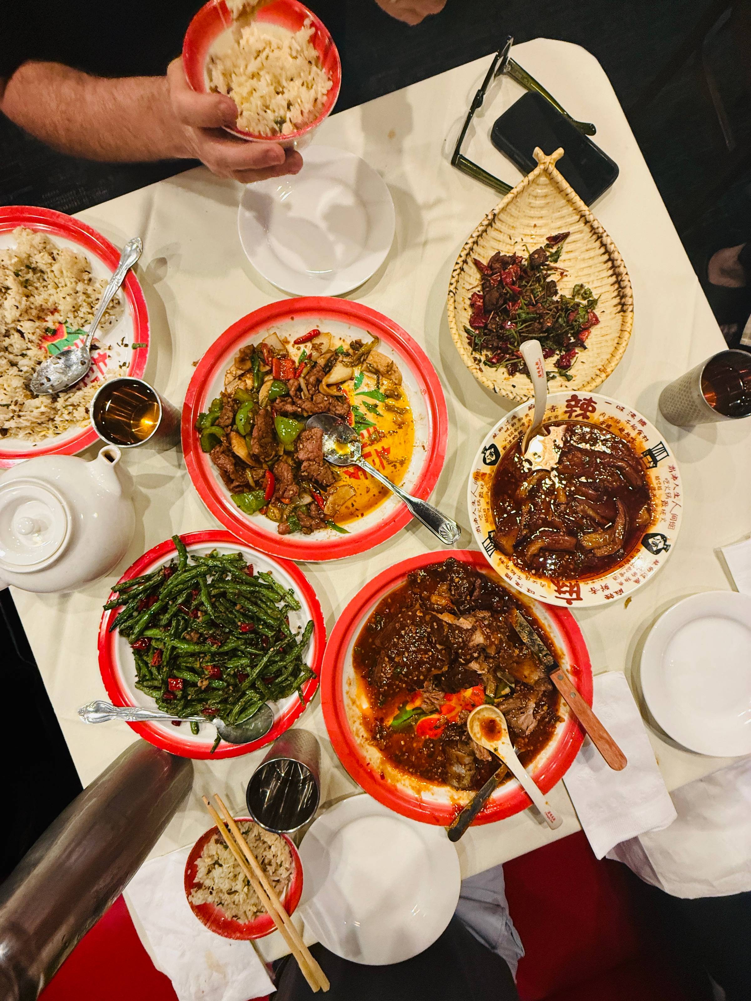 Food on Table