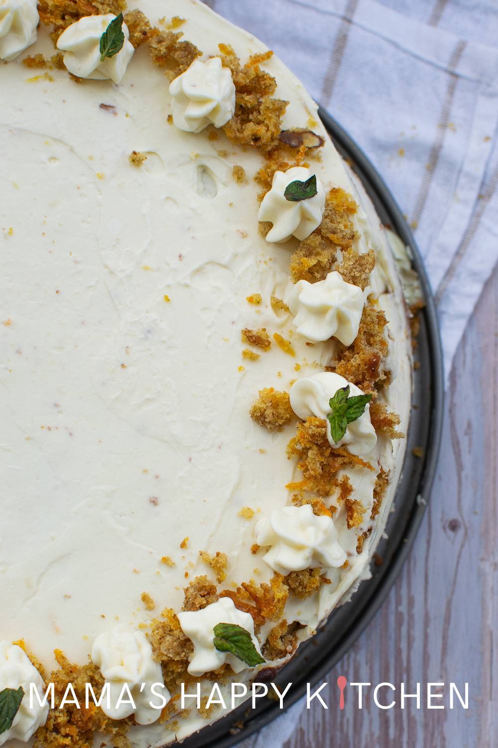 My weekly recipes, including a delicious classic carrot cake recipe with cream cheese frosting.