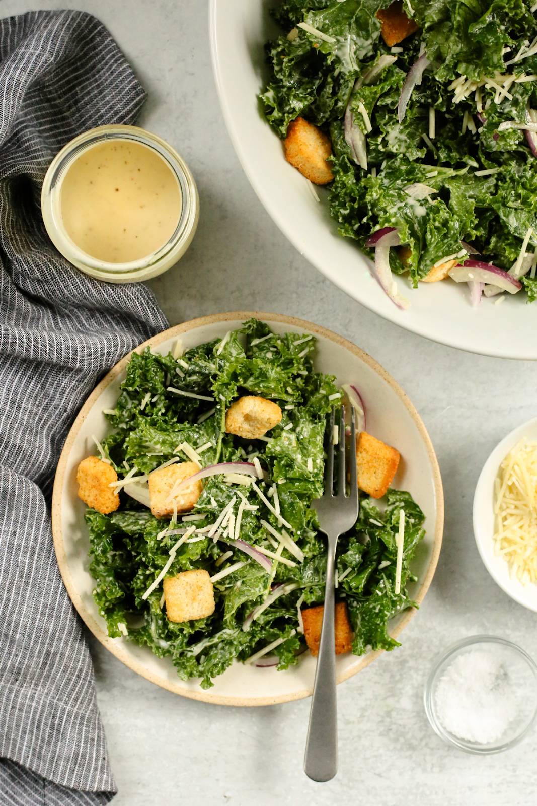 Kale Caesar Salad