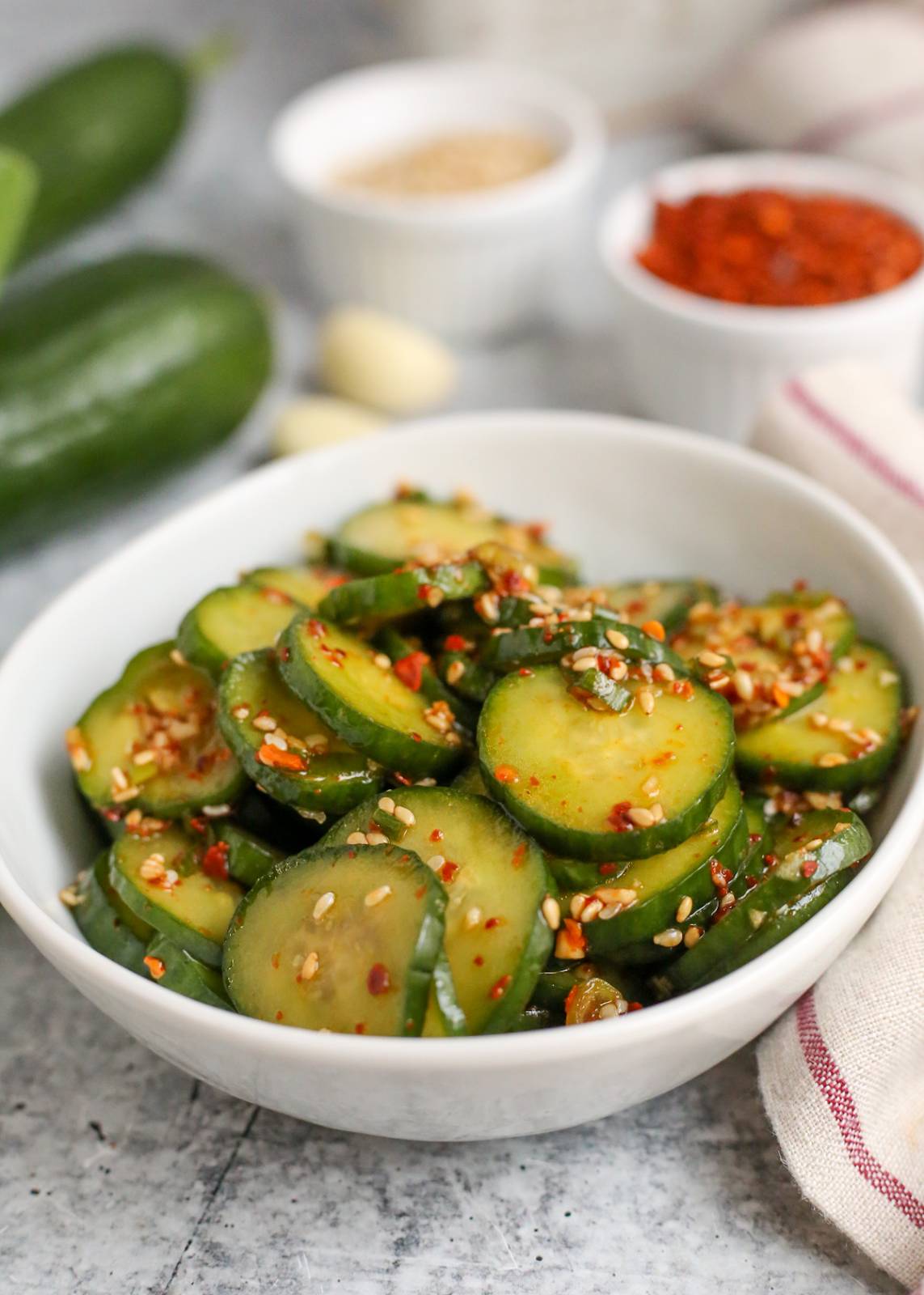 Oi Muchim: Korean Cucumber Salad