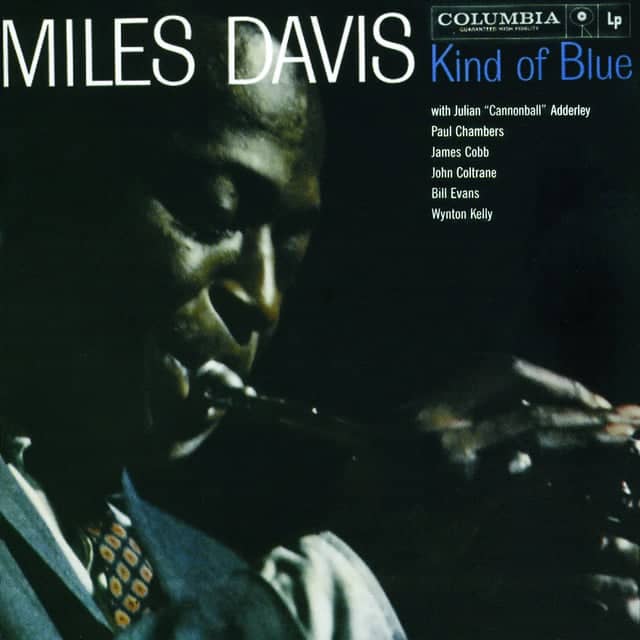 album cover - Miles Davis kind of blue