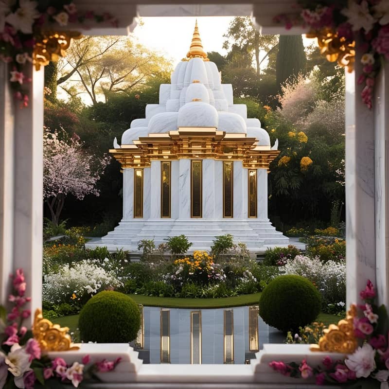Fantasy image of the Temple of Rejuvenation