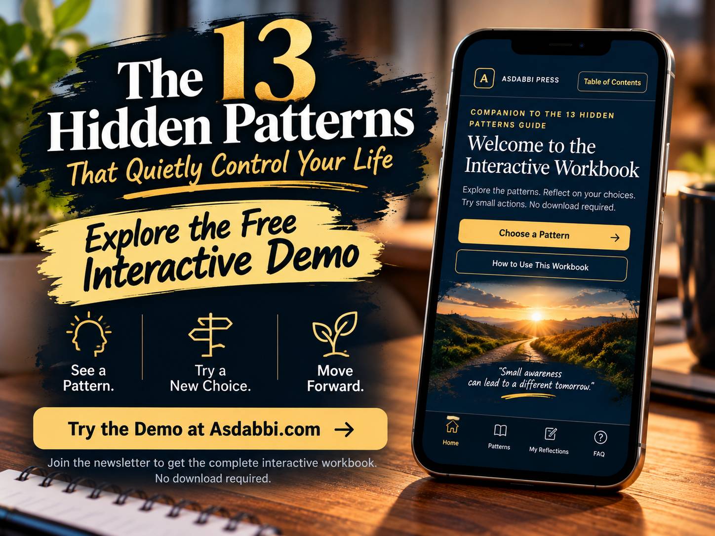 The 13 Hidden Patterns Advert