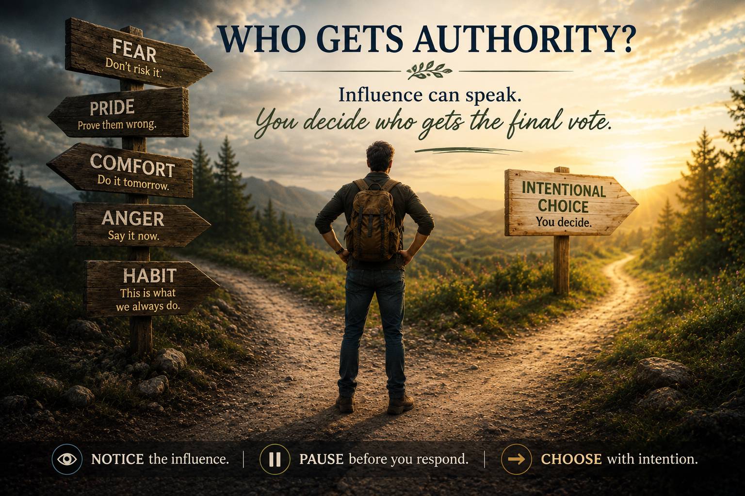 Who gets authority Magus G.Mack