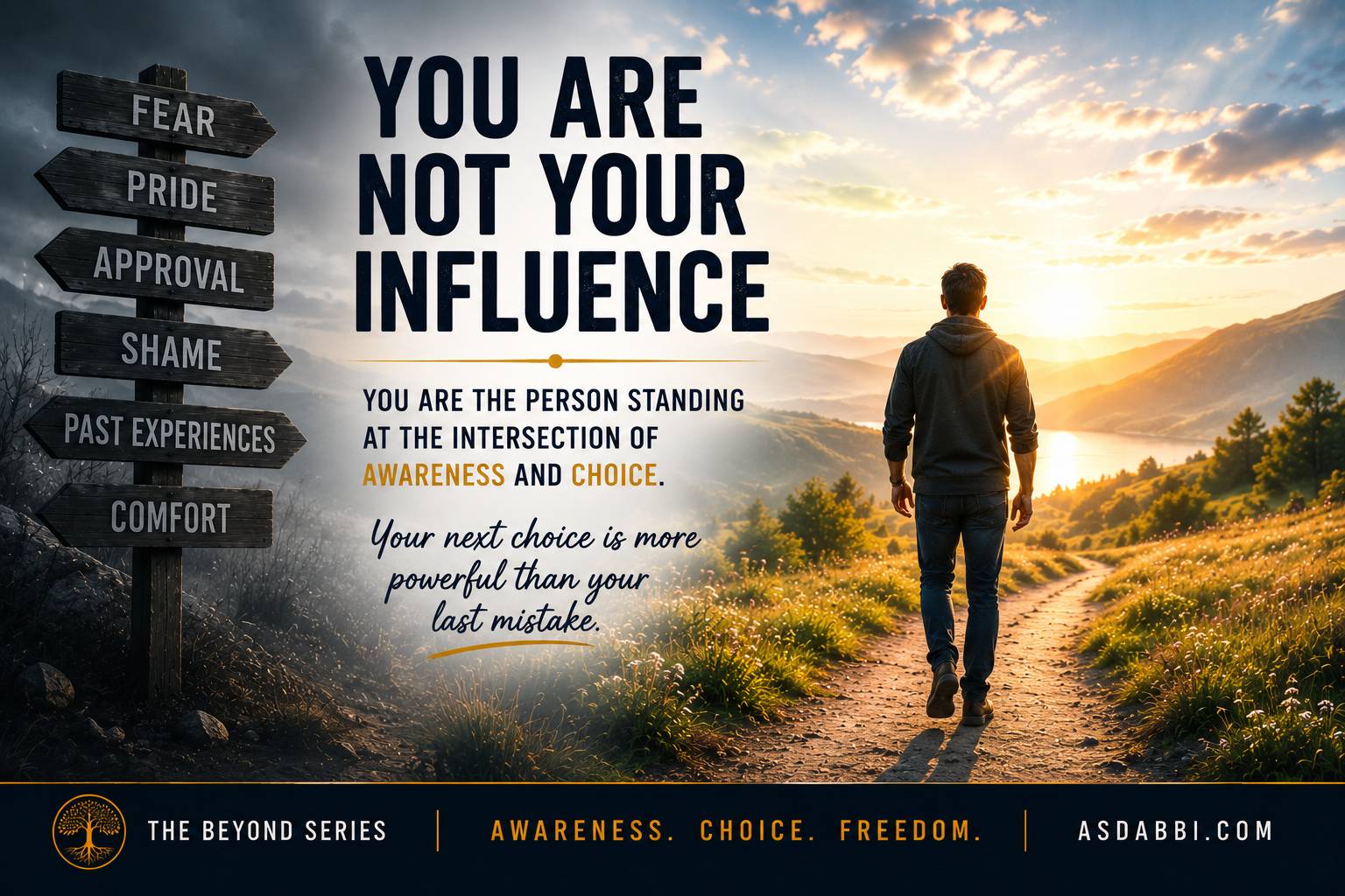You are not your influence - Magus G.Mack
