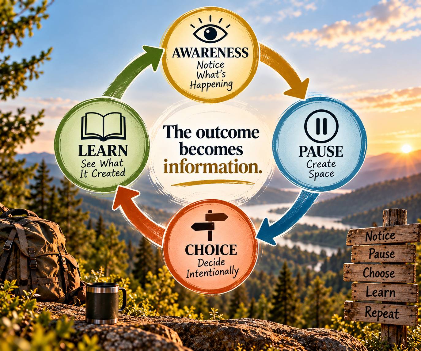 The Outcome Becomes Information - Magus G.Mack