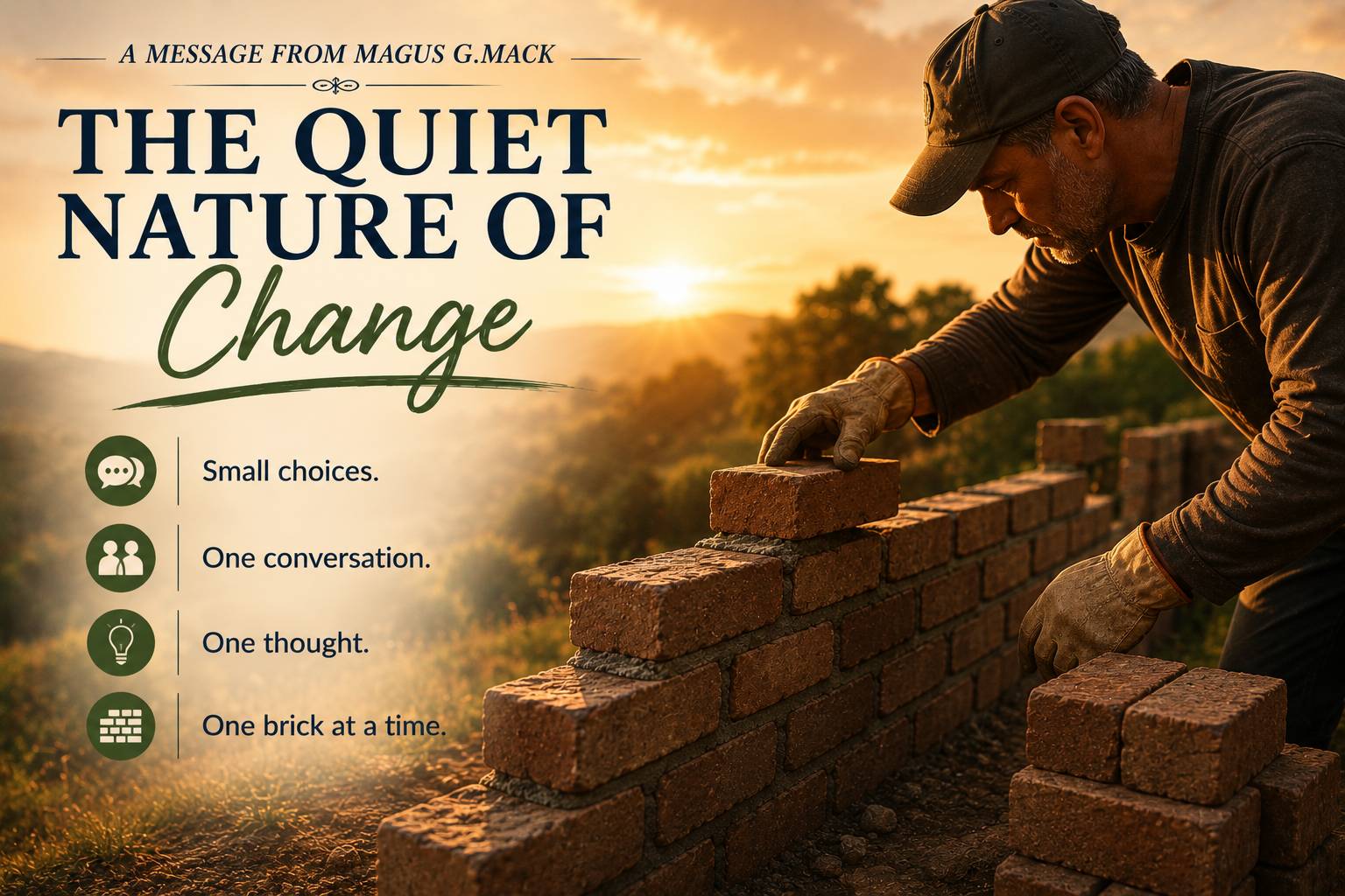 The Quiet Nature of Change - Magus G.Mack