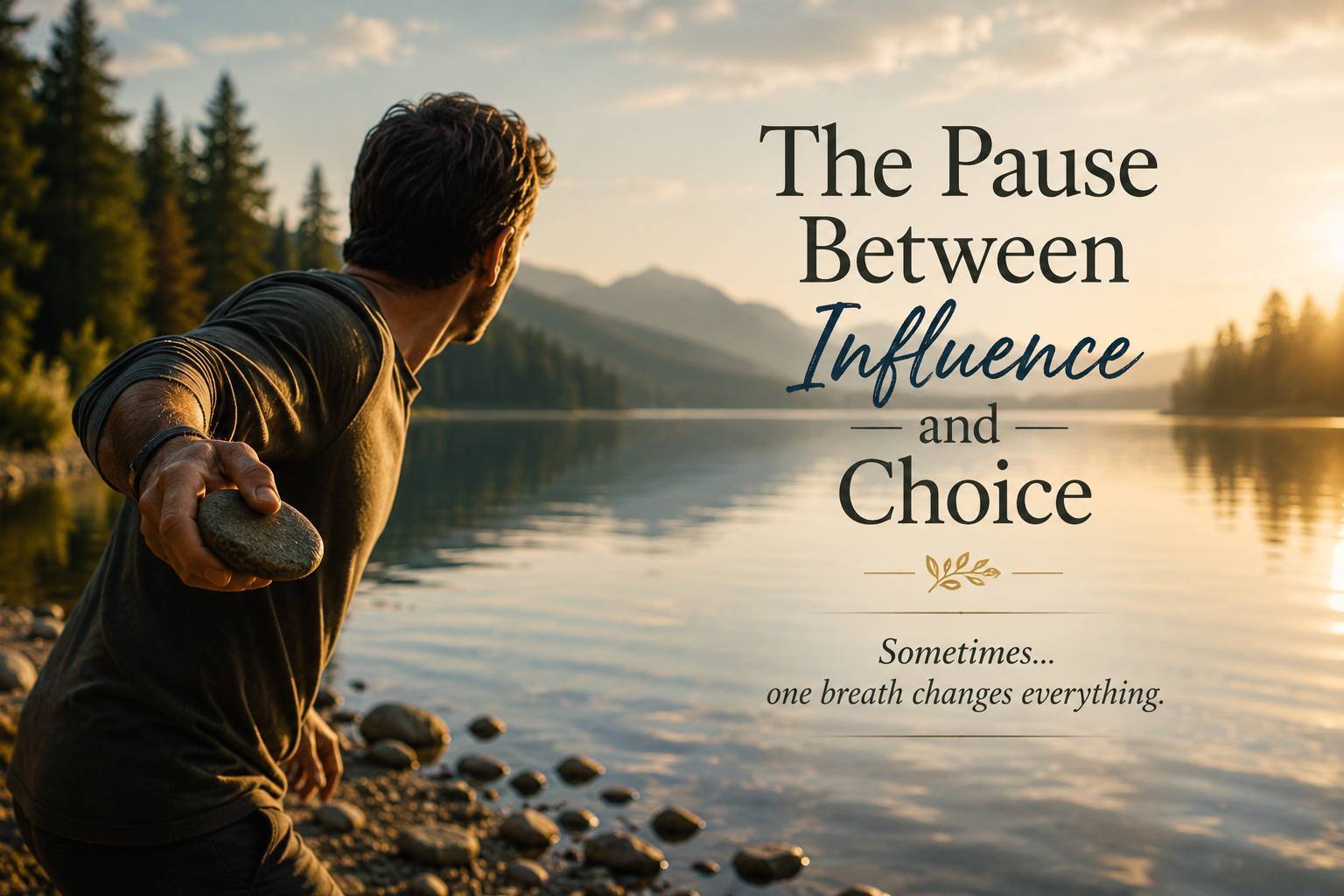 The Pause Between Influence and Choice - Magus G.Mack