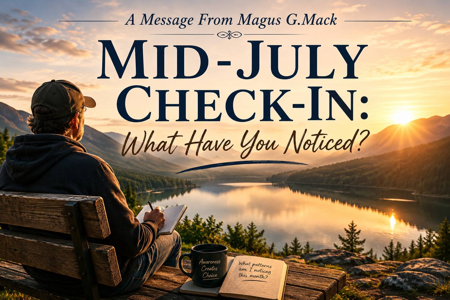 A Message From Magus G.Mack Mid July Check In