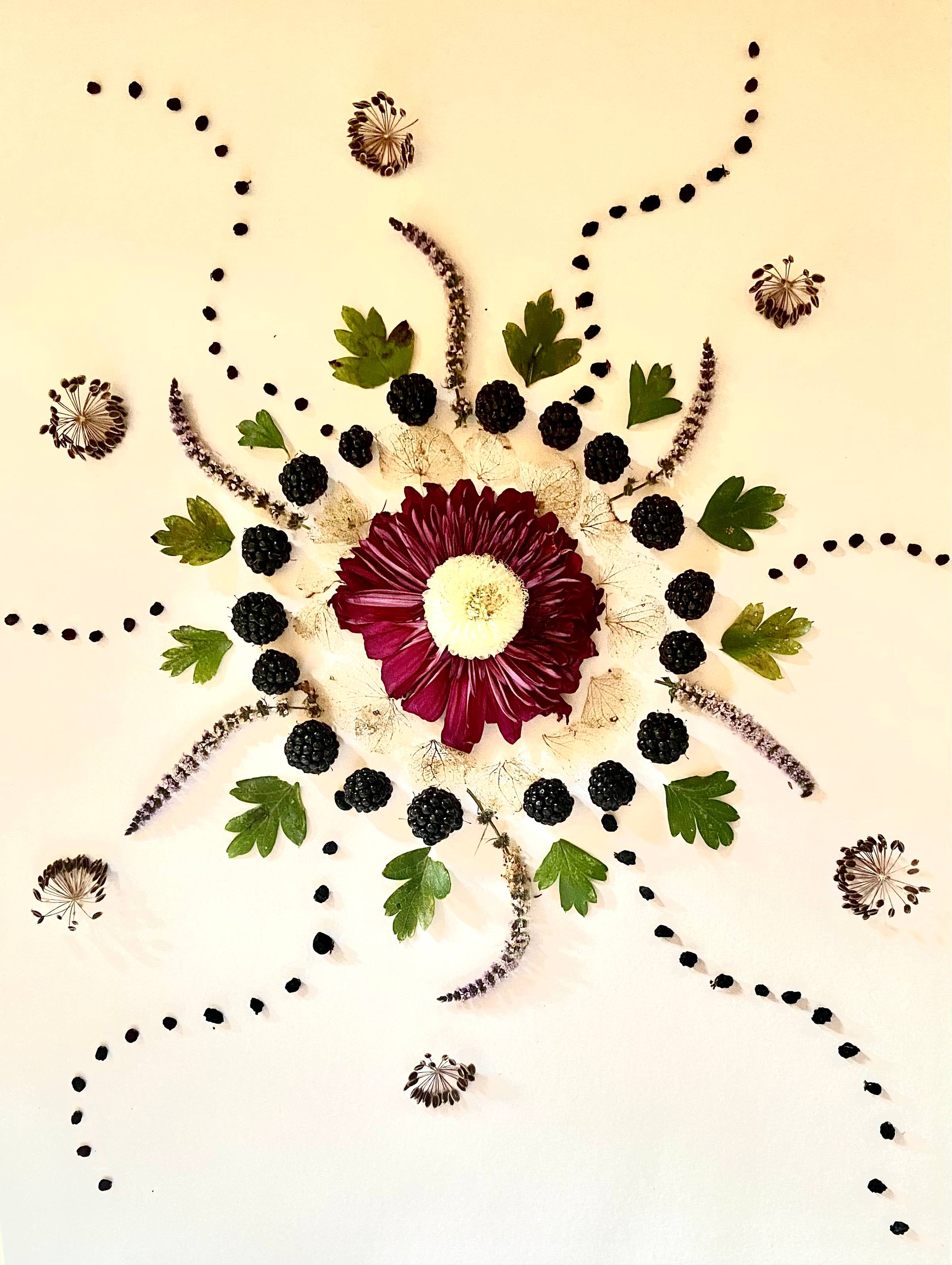 Earth altar made by Lija Everest
