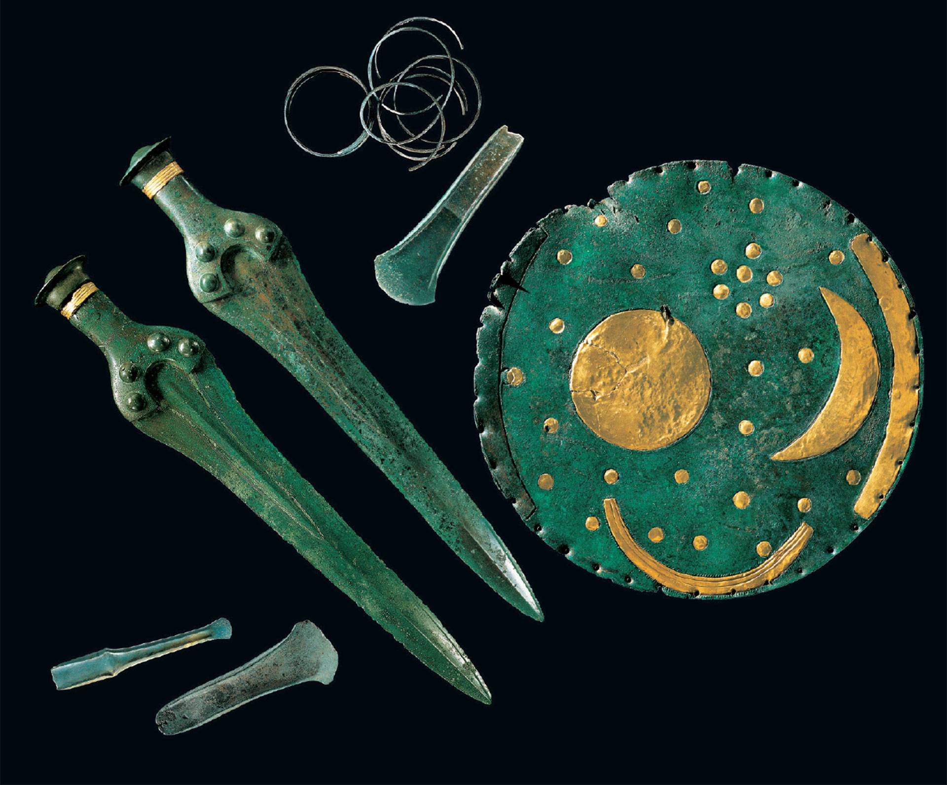 The Nebra hoard was buried 3600 years ago