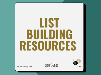 List Building Resources