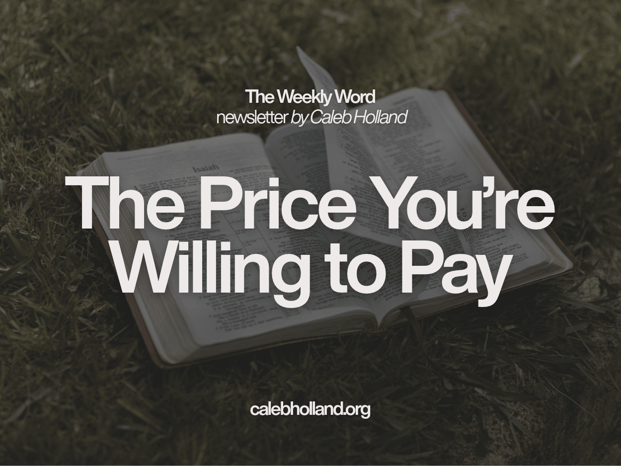 The Price You're Willing to Pay