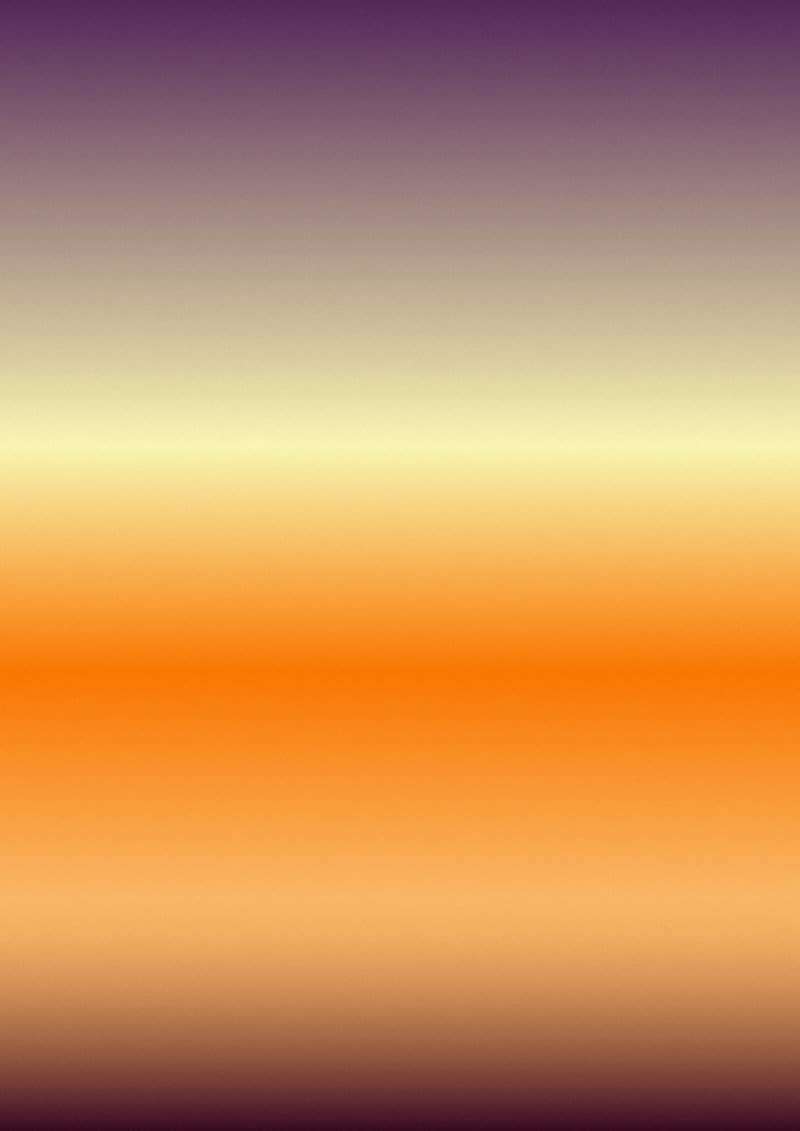 Horizontal gradient from purple to yellow and orange.