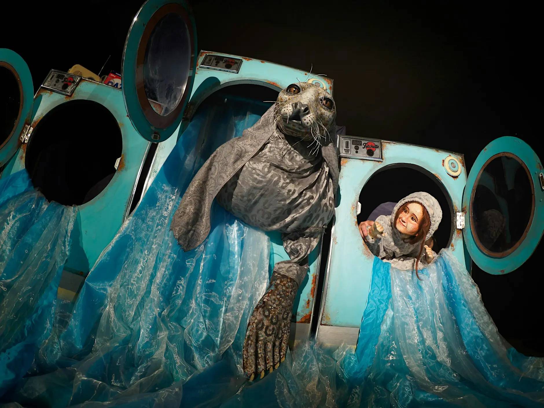 Puppet from The Seven Tears of the Selkie, a folklore-inspired theatre production in Leominster