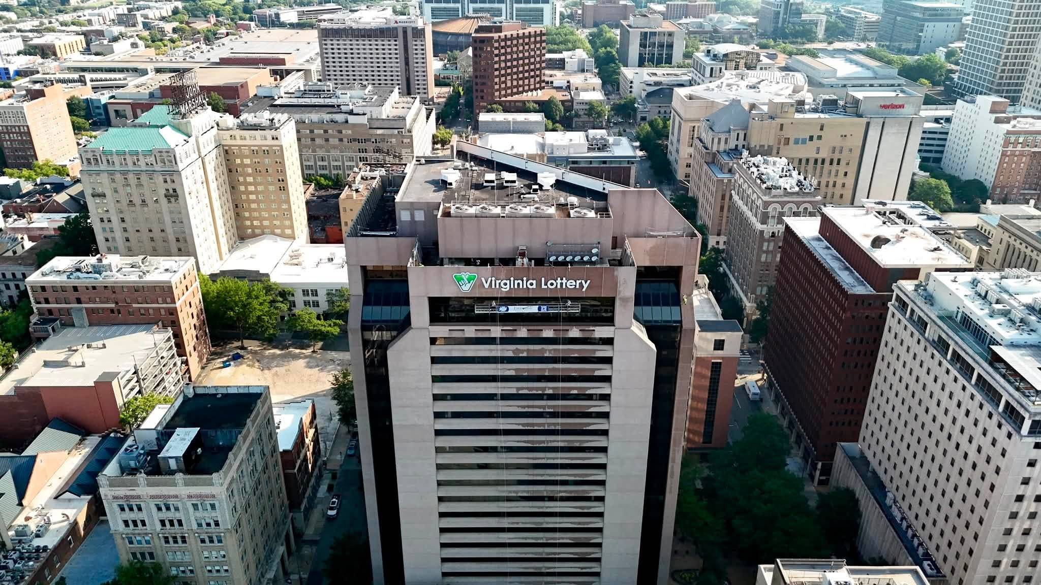 envirowash-virginia-lottery-cleaning-aerial-view