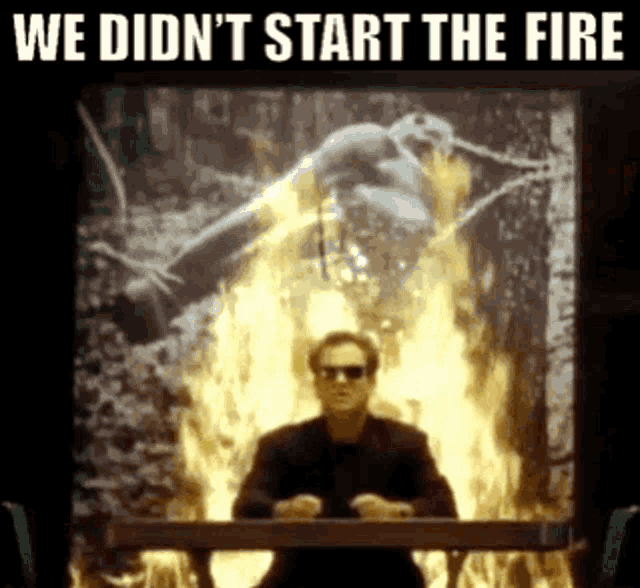 Billy Joel GIF from 'We Didn't Start the Fire"
