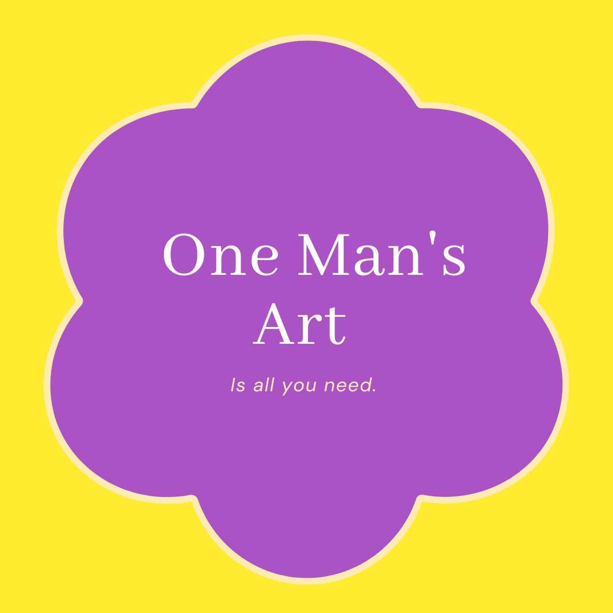 One Man's Art