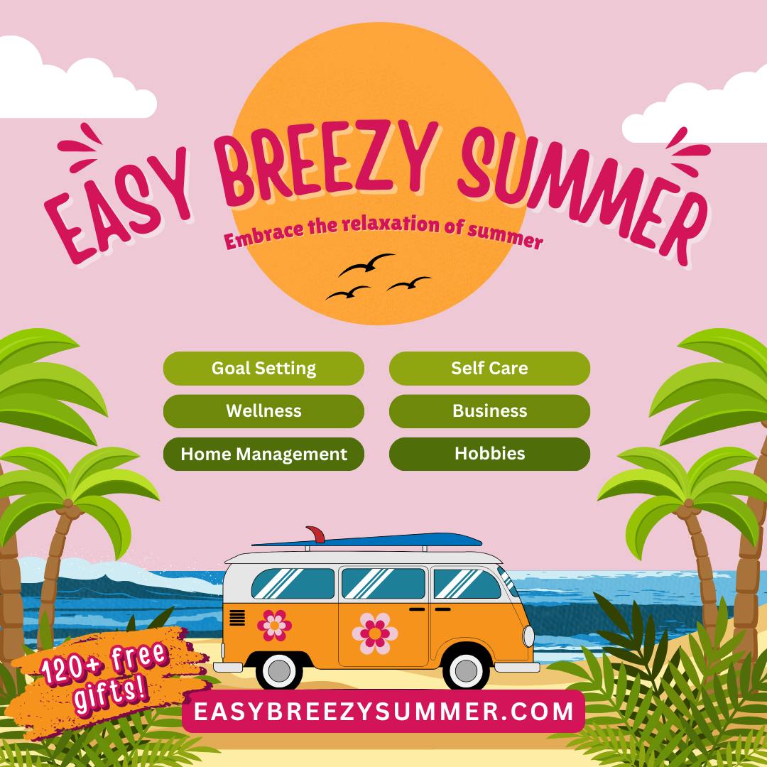 Easy Breezy Summer Giveaway! Available until August 31st.